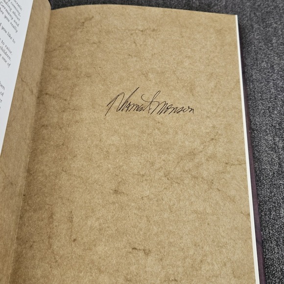 SIGNED Monson Faith Rewarded Prophetic Promises to E German Saints 1st Ed HCDJ - Picture 2 of 6